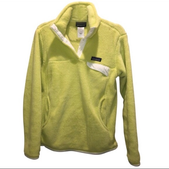 Patagonia Synchilla Yellow Snap T Pullover-EUC!! - Picture 2 of 7